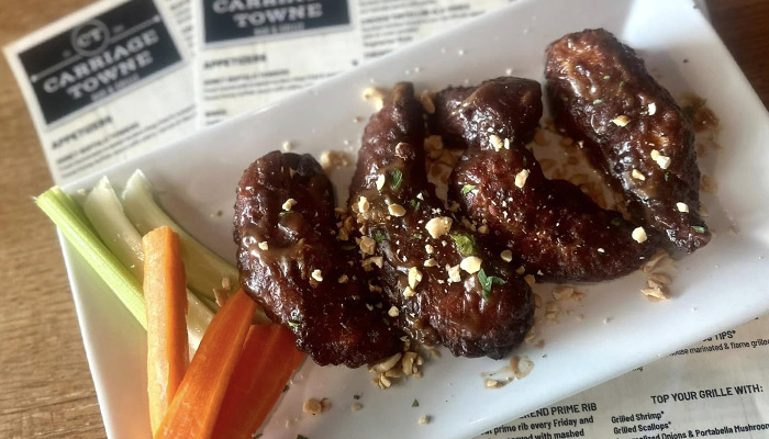 Wings from Carriage Towne Bar and Grille in Kingston, NH Wings from Carriage Towne Bar and Grille in Kingston, NH